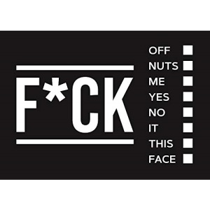 F*ck Vouchers: The Sweary Way to Say What You Really Think (Gift)