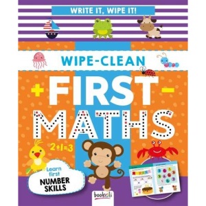 Wipe-Clean First Maths: Write It, Wipe It! (Write It, Wipe It Book)