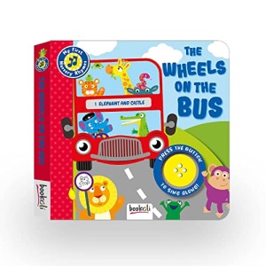 Wheels on the Bus Musical Book | My First Nursery Rhymes | Sing Along Book | Sound Books for Children | Board Book for Toddlers | Gifts for 1 Year Old