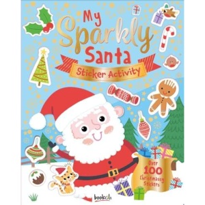 My Sparkly Santa Sticker Activity (CSA - My Sparkly)