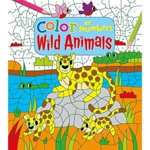 Color by Numbers: Wild Animals (Children's Color by Numbers)