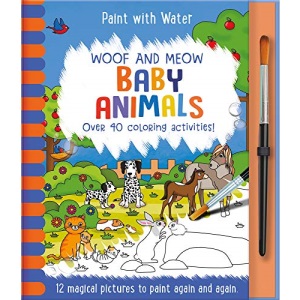 Woof and Meow - Baby Animals (Paint with Water)