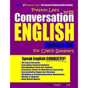 Preston Lee's Conversation English For Czech Speakers Lesson 1 - 20 (British Version)
