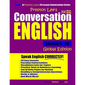 Preston Lee's Conversation English Lesson 1 - 20 Global Edition (British Version)