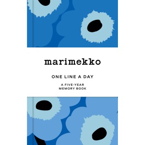 Marimekko One Line a Day (Blue Unikko): A Fiv...