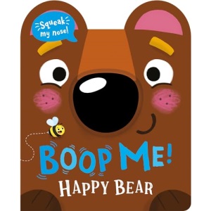 Boop My Nose Happy Bear (Boop My Nose! A squeaky nose series)