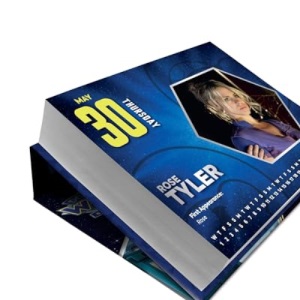 Doctor Who 2024 Desk Calendar, Page A Day Formatted Calendar, Official Product
