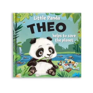 Personalised Childrens Storybook - Little Panda Helps to Save the Planet (Theo)