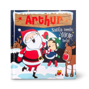Large Personalised Children's Story Book (Arthur)