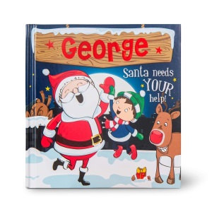 Large Personalised Children's Story Book (George)