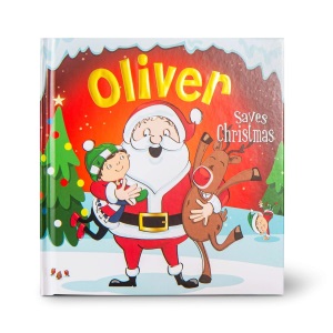 Large Personalised Children's Story Book (Oliver)