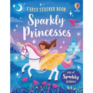 First Sticker Book Sparkly Princesses