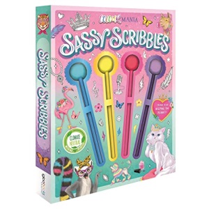 Sassy Scribbles (With Pom-pom Pencils!)