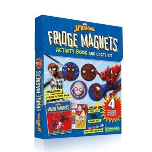 Marvel Spider-Man: Fridge Magnets Activity Book and Craft Kit