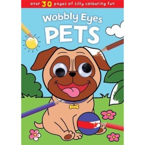Wobbly Eyes: Pets (Wobbly Eyes Colouring Jumbo)