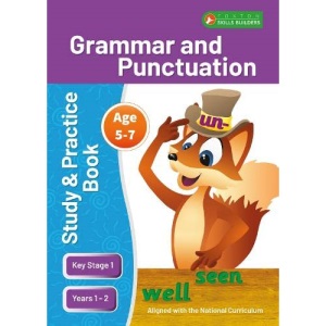 KS1 English Study and Practice Book for Ages 5-7 (Years 1 - 2) Perfect for learning at home or use in the classroom (Foxton Skills Builders)