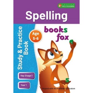 KS1 Spelling Study & Practice Book for Ages 5-6 (Year 1) Perfect for learning at home or use in the classroom: 7 (Foxton Skills Builders)