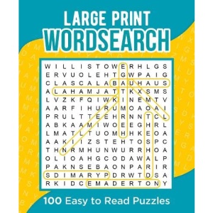 Large Print Wordsearch: Easy to Read Puzzles
