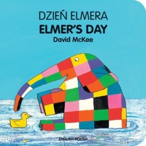 Elmer's Day (English-Polish) (Elmer Board Books)