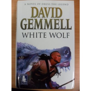 WHITE WOLF. Large Print.