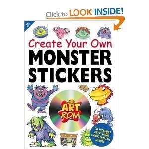 Monster Stickers (Art ROM Create Your Own...)
