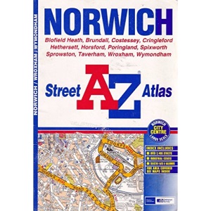 A-Z Norwich Street Atlas (Street Maps & Atlases)