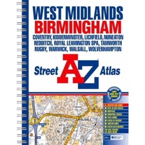 A-Z West Midlands Street Atlas (Street Maps & Atlases)