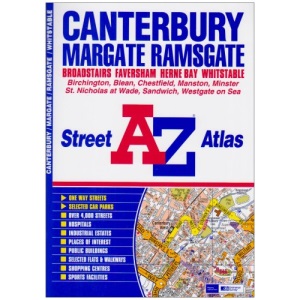 Canterbury, Margate, Ramsgate and Whitstable Street Atlas