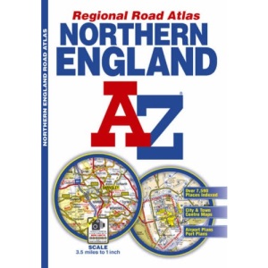 Northern England Regional Road Atlas (A-Z Regional Road Atlas)