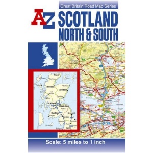 Scotland Road Map (A-Z Road Maps & Atlases)