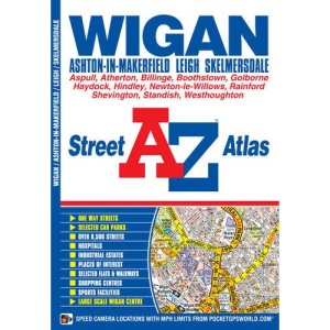 Wigan Street Atlas (A-Z Street Atlas)
