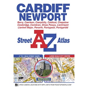 Cardiff & Newport Street Atlas (A-Z Street Atlas) (A-Z Street Atlas S.)