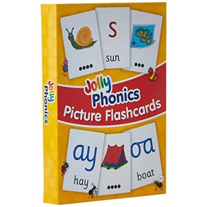 Jolly Phonics Picture Flash Cards: in Precursive Letters