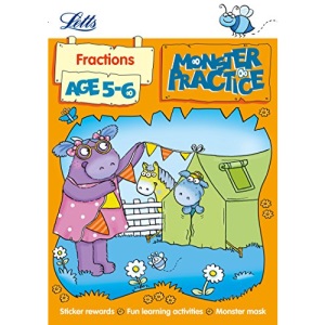 Fractions Age 5-6 (Letts Monster Practice)