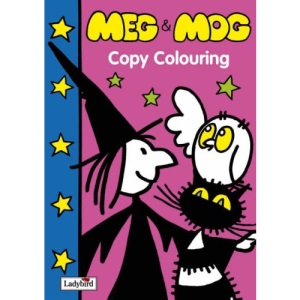 Meg & Mog Copy Colouring (Meg and Mog Books)