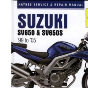 Suzuki SV650 Service and Repair Manual: 1999 to 2005 (Haynes Service and Repair Manuals)