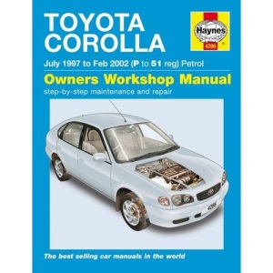 Toyota Corolla Petrol (July 97 - Feb 02) Haynes Repair Manual
