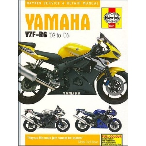 Yamaha YZF-R6 Service and Repair Manual: 2003 to 2005