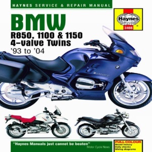 BMW R850, 1100 and 1150 4-valve Twins Service and Repair Manuals: 1993 to 2006 (Haynes Service and Repair Manuals)