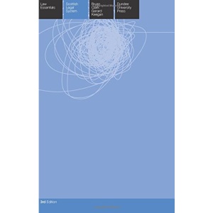 Scottish Legal System Essentials (Scottish Legal Essentials)