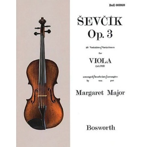 Sevcik for Viola, Opus 3: 40 Variations