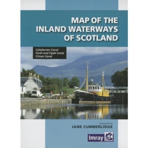 Map Inland Waterways of Scotland