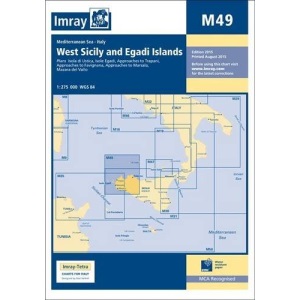 Imray Chart M49: West Sicily and Egadi Islands