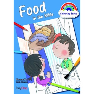 Rainbow Colouring Book: Food in the Bible
