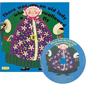 There Was an Old Lady Who Swallowed a Fly (Classic Books with Holes US Soft Cover with CD)