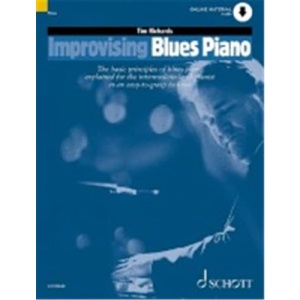 Improvising Blues Piano - The basic principles of blues piano explained for the intermediate-level pianist in an easy-to-grasp fashion - Piano - ... ED 12504D ) (Schott Educational Publications)