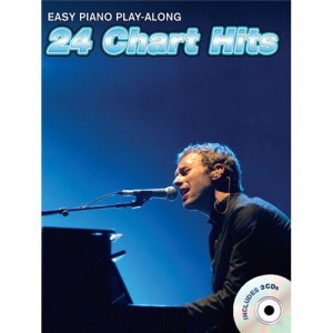 Easy Piano Play-Along 24 Chart Hits (Book And 3 Cds) Pvg Book/2Cd