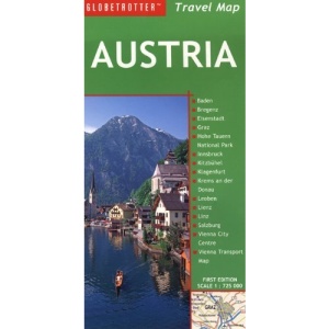 Austria (Globetrotter Travel Map)