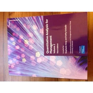 Quantitative Analysis for Management