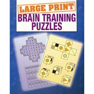 Brain Training Puzzles (Large Print Puzzles)